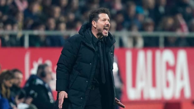  Simeone se lamenta por los errores del Atlético